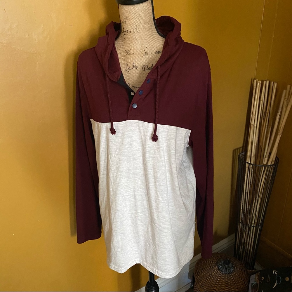 Arizona 2 Toned Henley Shirt